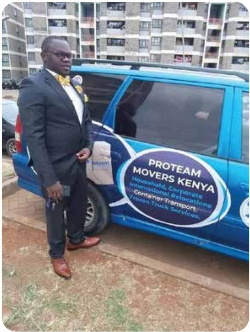 Fleet branding programme — Proteam Movers Kenya