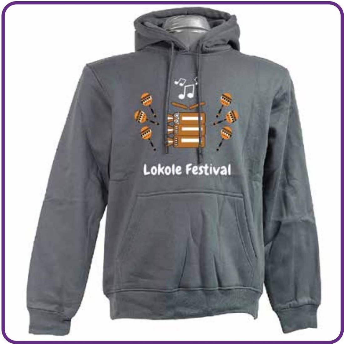 Embroidered festival hoodies — Lokole Festival